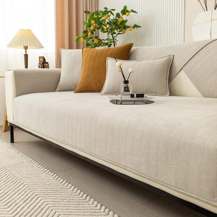 Rutschfester Fleece-Komfortbezug 120 × 150 cm | Warm, weich & hautfreundlich | Für Sofa, Auto & Büro, maschinenwaschbar