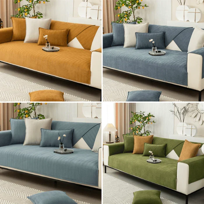 Rutschfester Fleece-Komfortbezug 120 × 150 cm | Warm, weich & hautfreundlich | Für Sofa, Auto & Büro, maschinenwaschbar