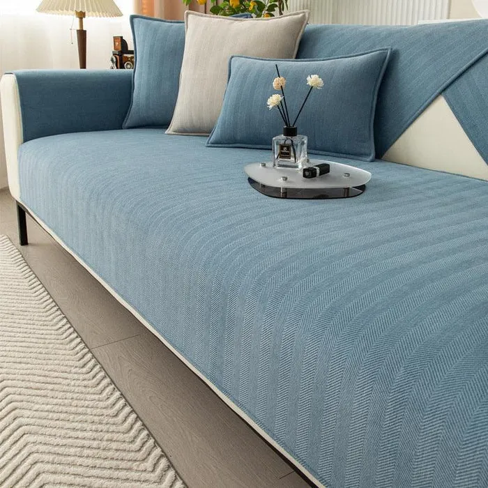 Rutschfester Fleece-Komfortbezug 120 × 150 cm | Warm, weich & hautfreundlich | Für Sofa, Auto & Büro, maschinenwaschbar