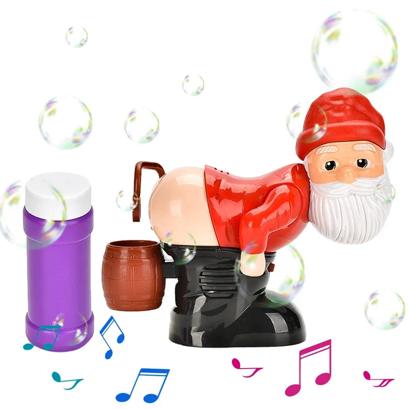 FreudeSprudler™ Der Seifenblasenzauber des Weihnachtsmanns