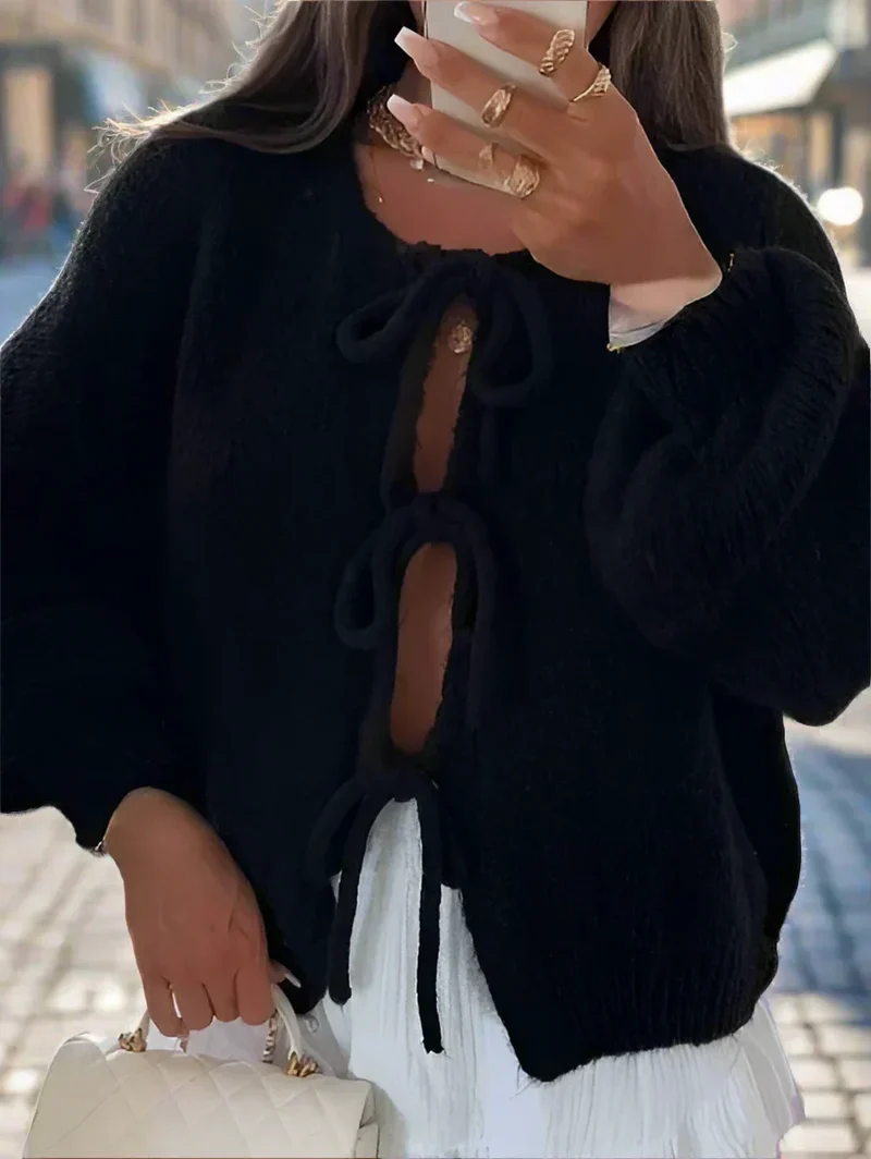 Leila™ Zeitloser Cardigan-Charme