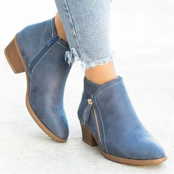 Mikka™ Hochwertiges Leder Stylische Stiefel