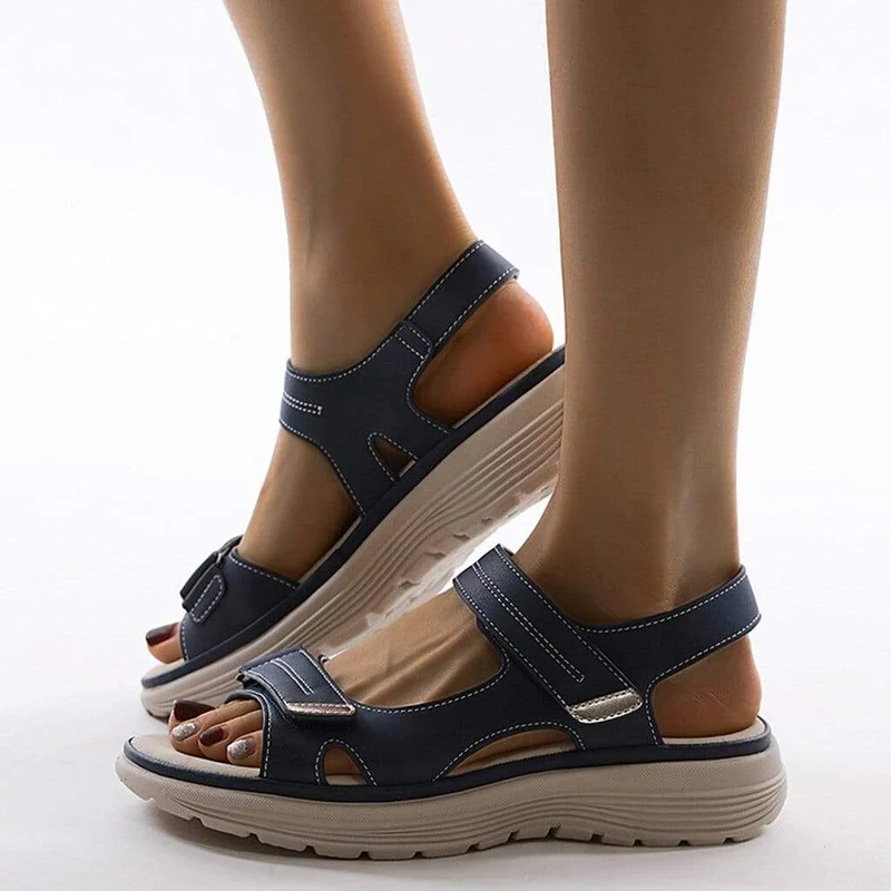 Sandalen Mit Offener Spitze Für Damen | Leicht
