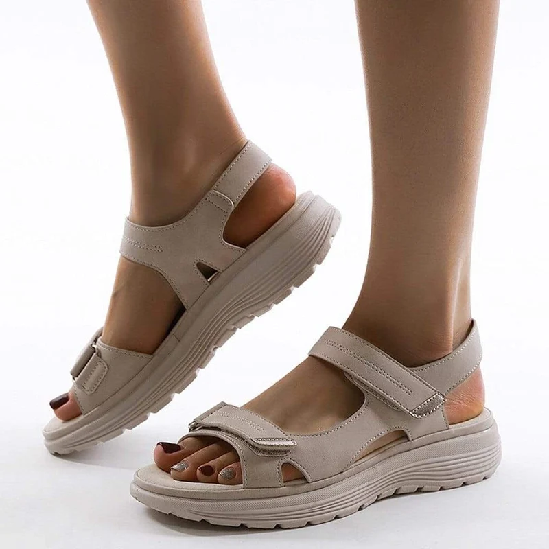 Sandalen Mit Offener Spitze Für Damen | Leicht