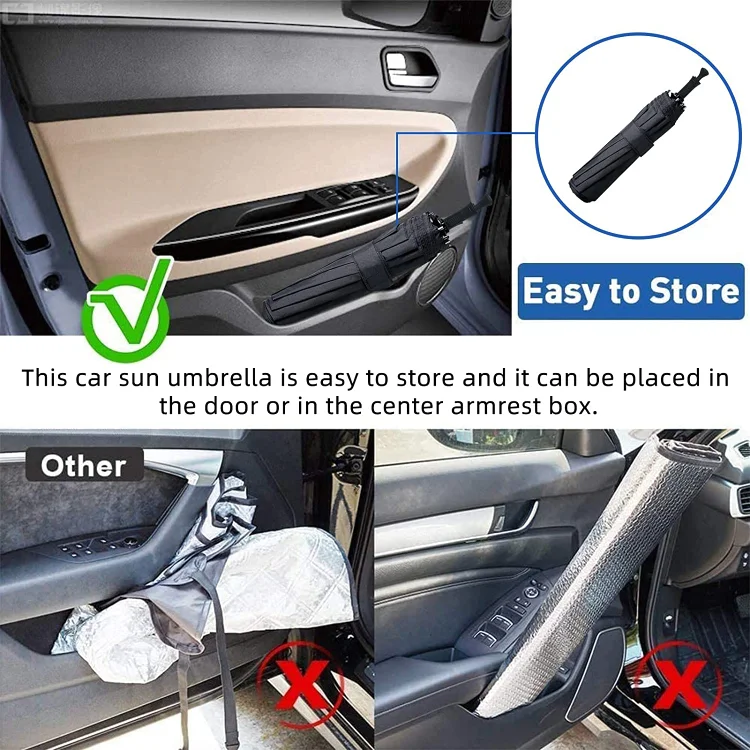 HeatShield™ - Auto-Windschutzscheiben-Sonnenschirm