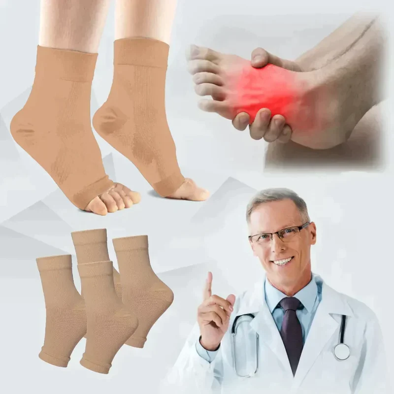 NeuroFlex Socken | Fördern Durchblutung & Fußkomfort | Atmungsaktiv & Stützend | Für empfindliche Füße