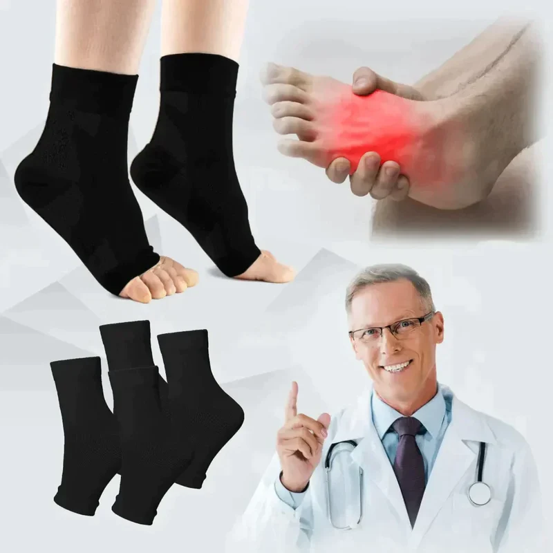 NeuroFlex Socken | Fördern Durchblutung & Fußkomfort | Atmungsaktiv & Stützend | Für empfindliche Füße