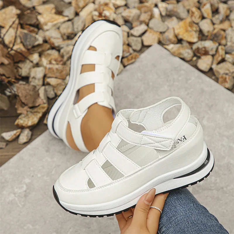 Damen Geschlossene Zehen Sneaker Sandalen