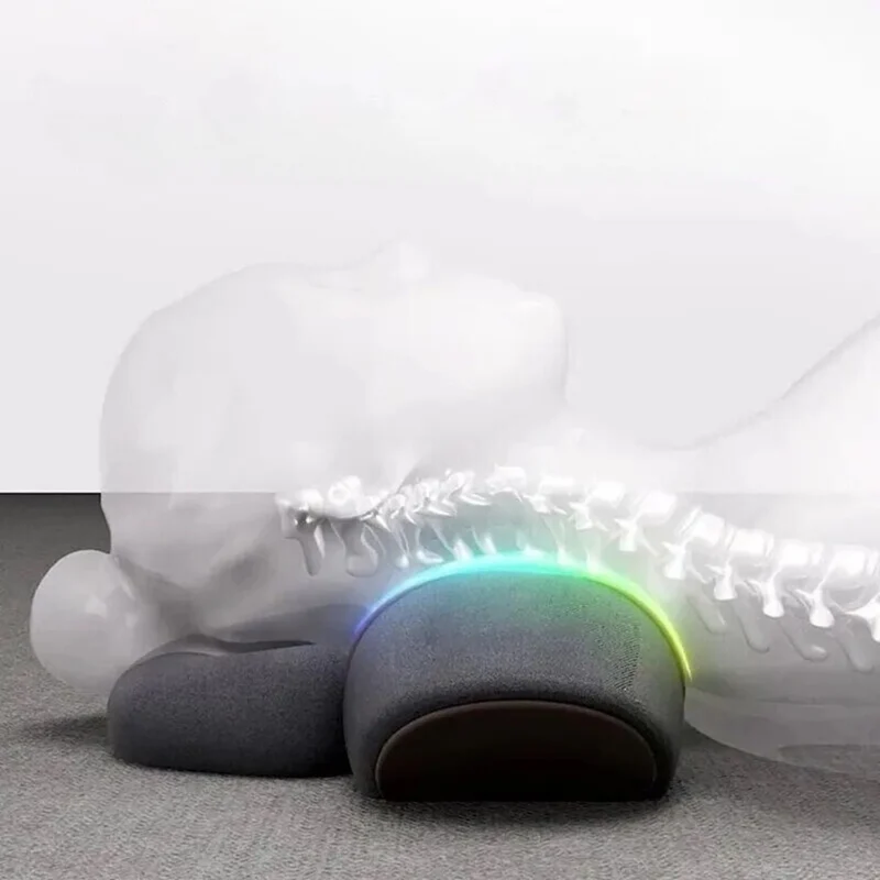 VibraKissen Massagekissen | Sanfte Vibration & Wärmefunktion | Ergonomisch & USB-Aufladbar | Für Nacken & Schultern