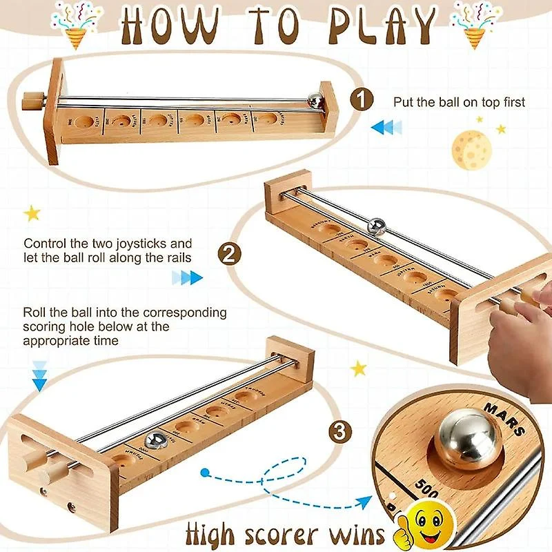 BalanceFun™ - Handgemachtes Spiel für nervenaufreibenden Spaß