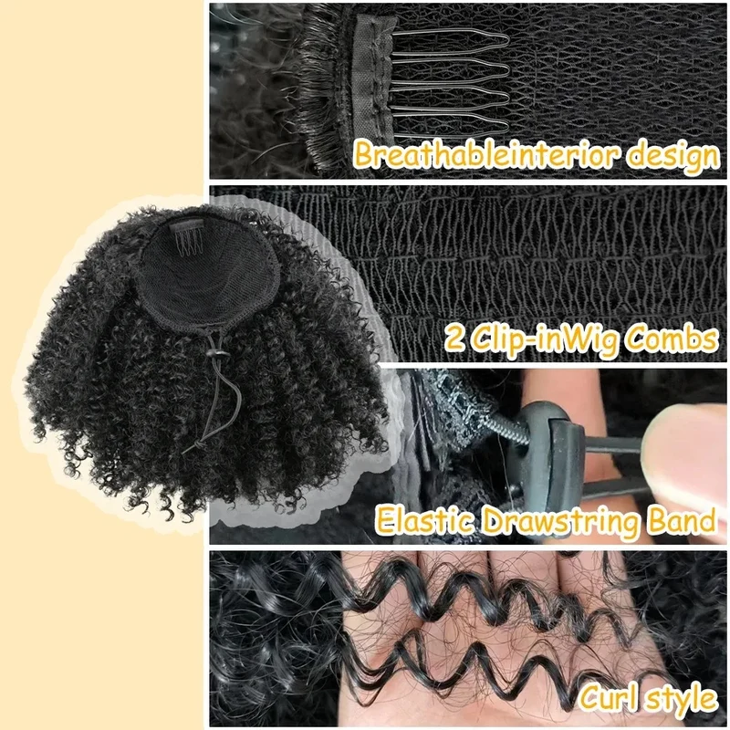 AfroLocken™ Sofortiger lockiger Glam