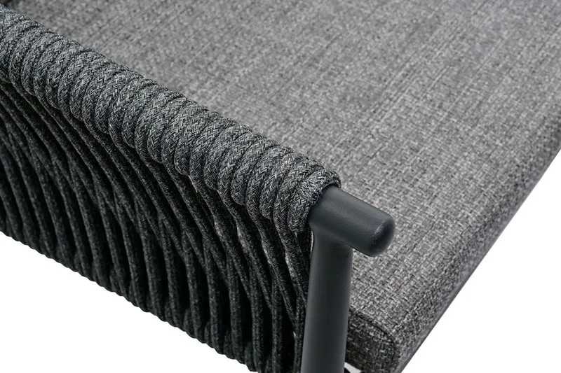 Zeo Living Sessel "Tango" anthrazit/anthrazit