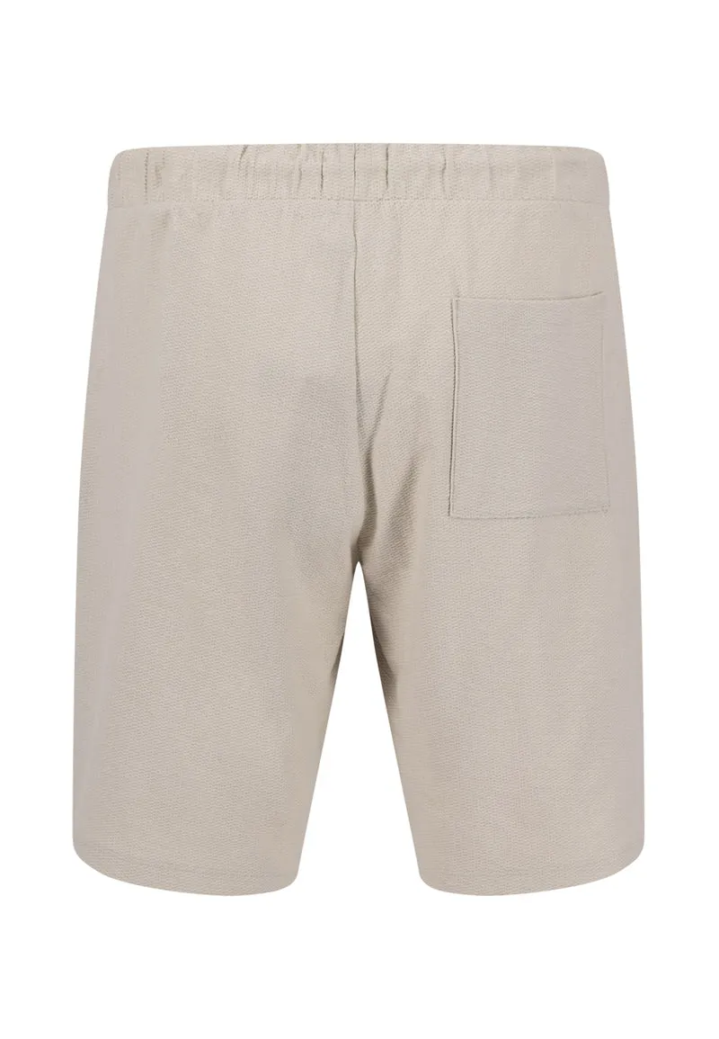 Bermuda, structured jersey