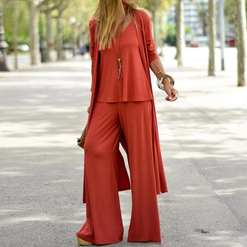 Dreiteiliges Sommer Set Für Damen | Bequem