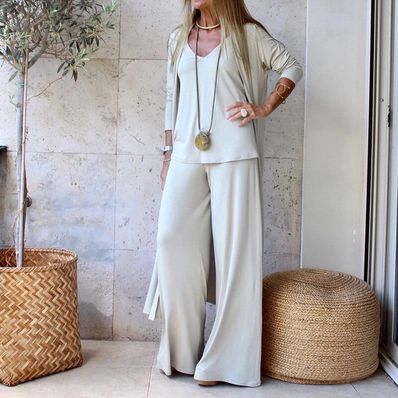 Dreiteiliges Sommer Set Für Damen | Bequem