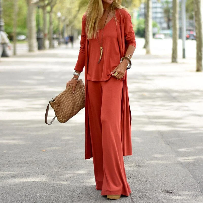 Dreiteiliges Sommer Set Für Damen | Bequem