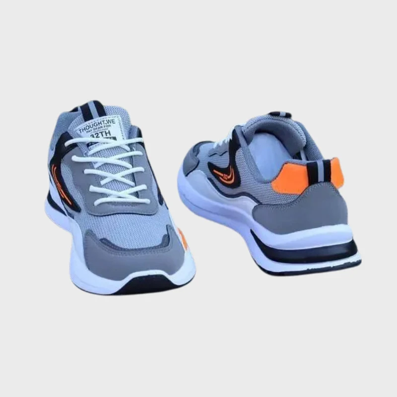 NetzRunner™ | Limited Edition Black White Green Mesh Sports Shoes