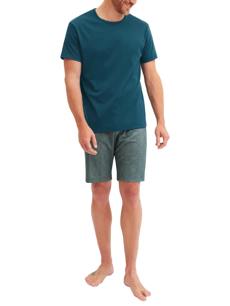 HERREN Pyjama kurz