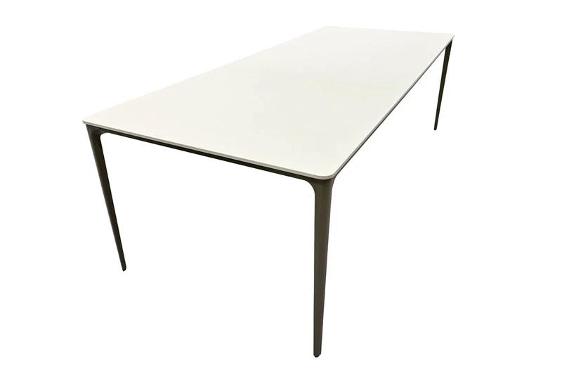 Zeo Living Gartentisch "Marra" ivory 240 x 100cm