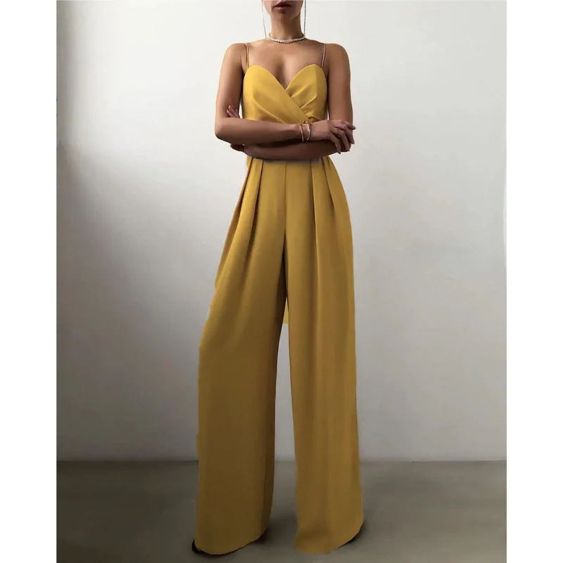 Overall Mit Weitem Bein Für Damen | Elegant