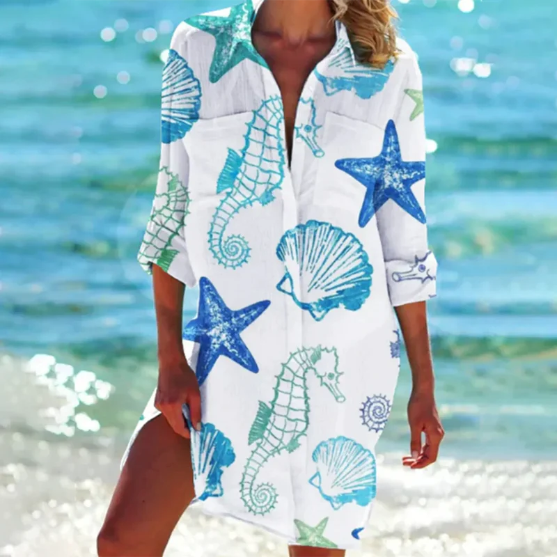 Catherine - Sommerliches Hemdkleid