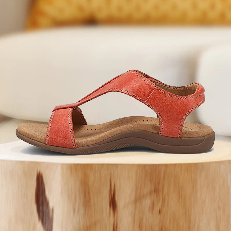 Alida™ | Keilsandalette mit Klettverschluss