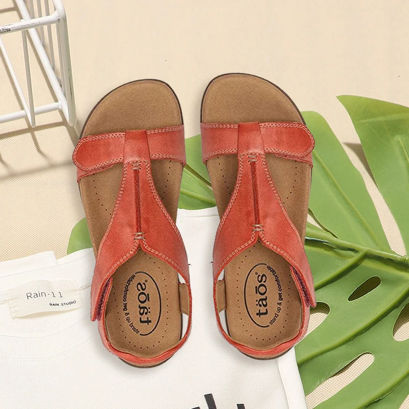 Alida™ | Keilsandalette mit Klettverschluss