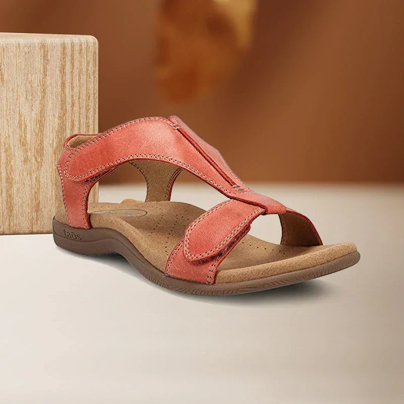 Alida™ | Keilsandalette mit Klettverschluss