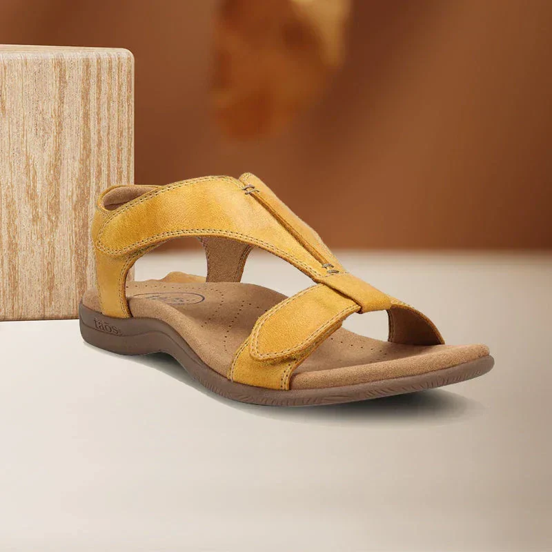 Alida™ | Keilsandalette mit Klettverschluss