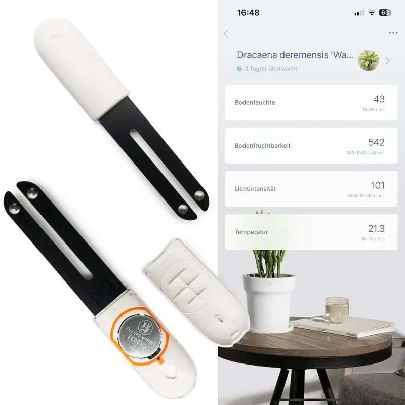 WachstumsTracker™ Verfolgt die Wachstumsbedingungen