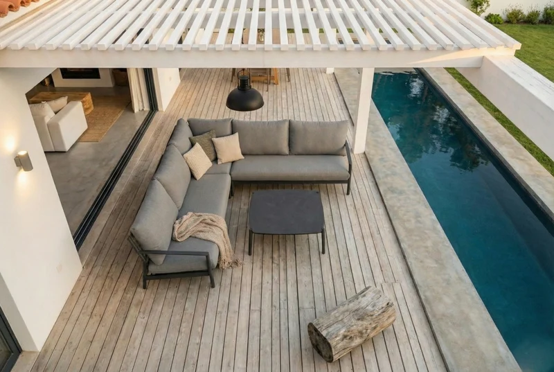 Zeo Living Lounge "Timo" 4-tlg