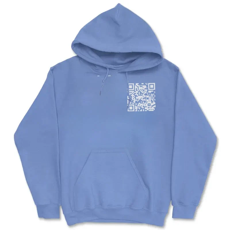 ScanThis - Lustiger QR-Code Hoodie