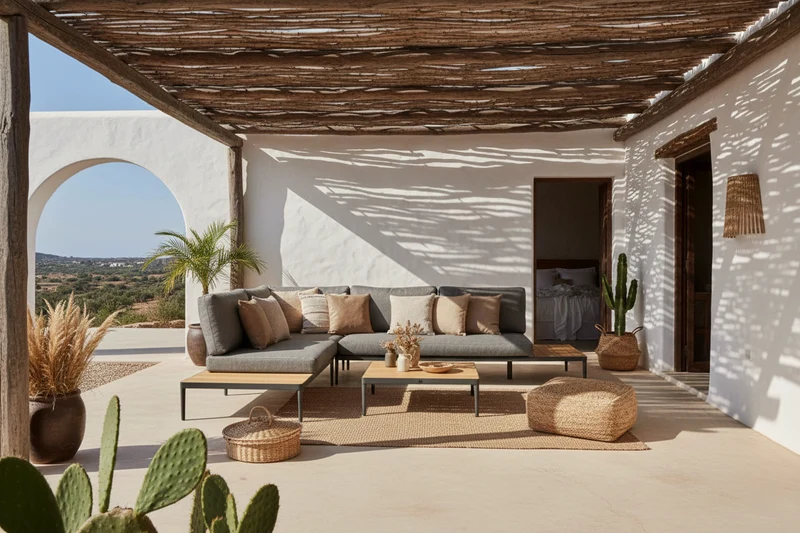 Zeo Living Lounge "Cubaro" Teak/Aluminium