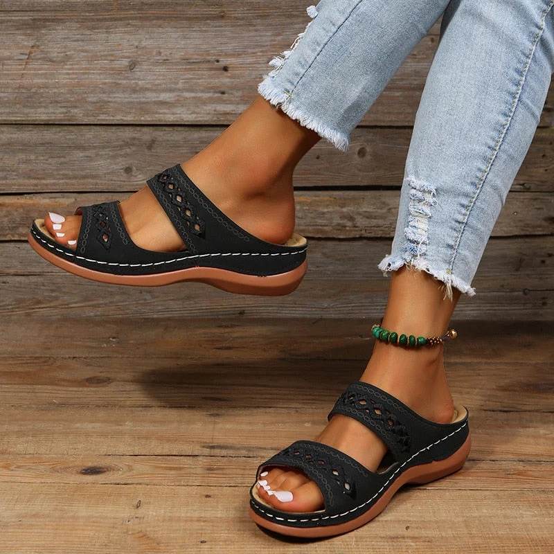 Heidi | Gepolsterte orthopädische Sandalen