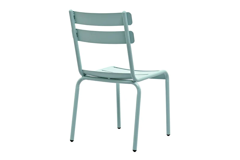 Zeo Living Stapelsessel "Linz" Aluminium Mint