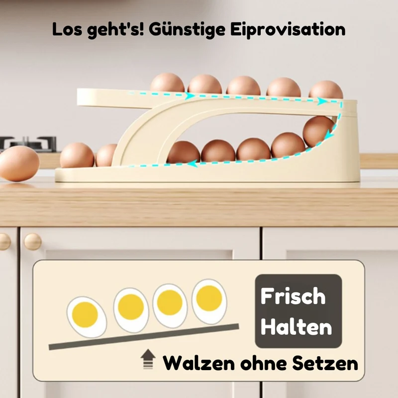 1+1 GRATIS | EierTurm™ Platzsparender Organizer