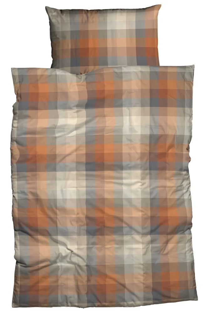 Living Dreams Flanell-Bettwäsche Multi Check