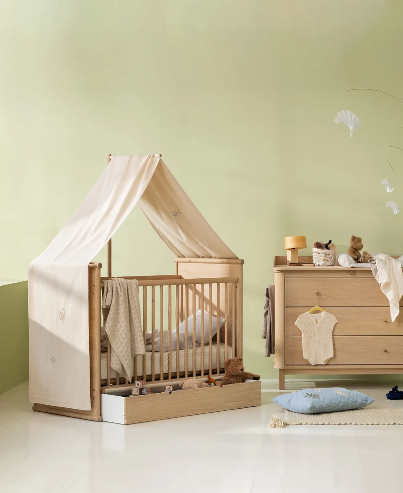 Oliver Furniture Himmelstange für Camp Novel Babybett, Eiche