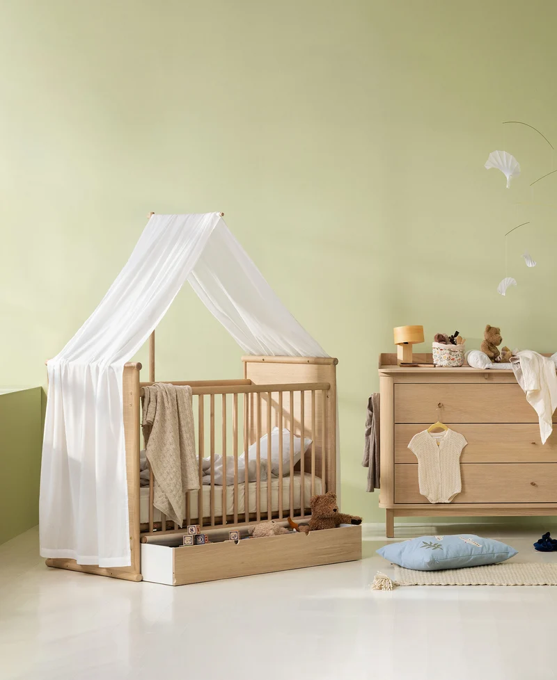 Oliver Furniture Himmelstange für Camp Novel Babybett, Eiche