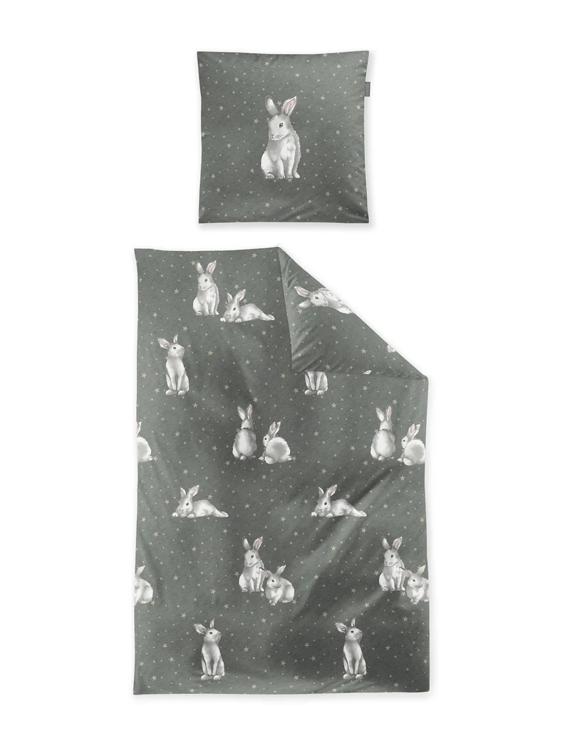 Irisette Feinbiber-Bettwäsche Koala 8654-30 Schneehase