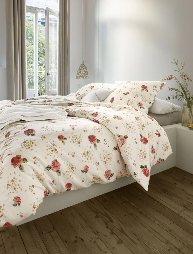Irisette Feinbiber-Bettwäsche Koala 8627-60 rot