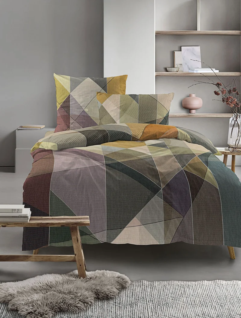 Irisette Bettwäsche Mako-Satin Wave 8639-90