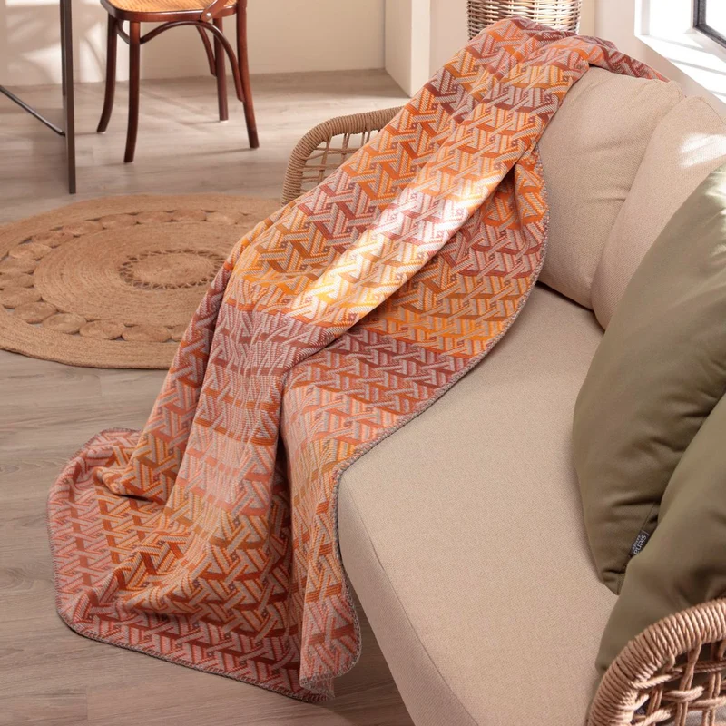 Biederlack Wohndecke Braided 150x200