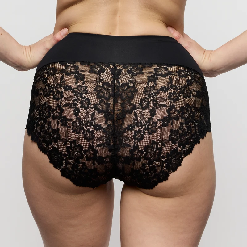 SOFT STUDIO schwarz Taillenslip