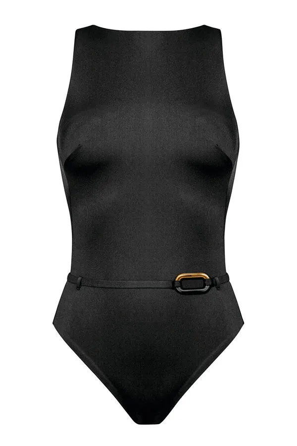 SWIMSUIT, BLACK LUXE