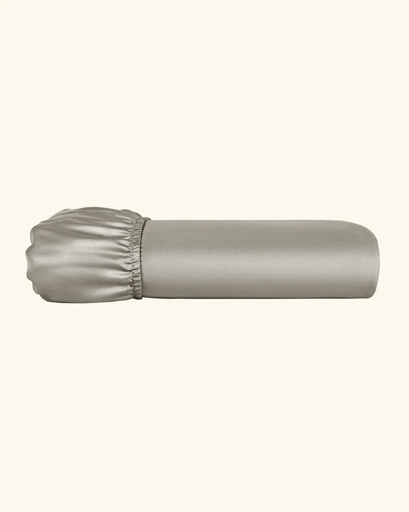 TENCEL™ Lyocell Spannbettlaken Taupe