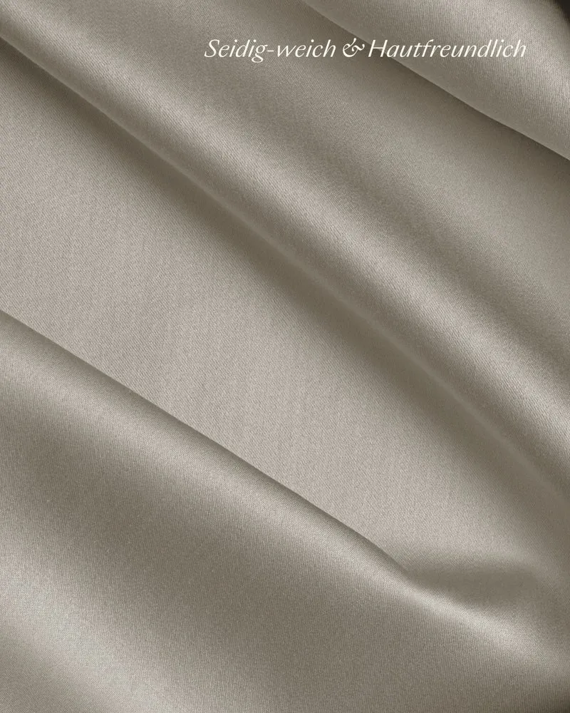 TENCEL™ Lyocell Bettwäsche Set Taupe