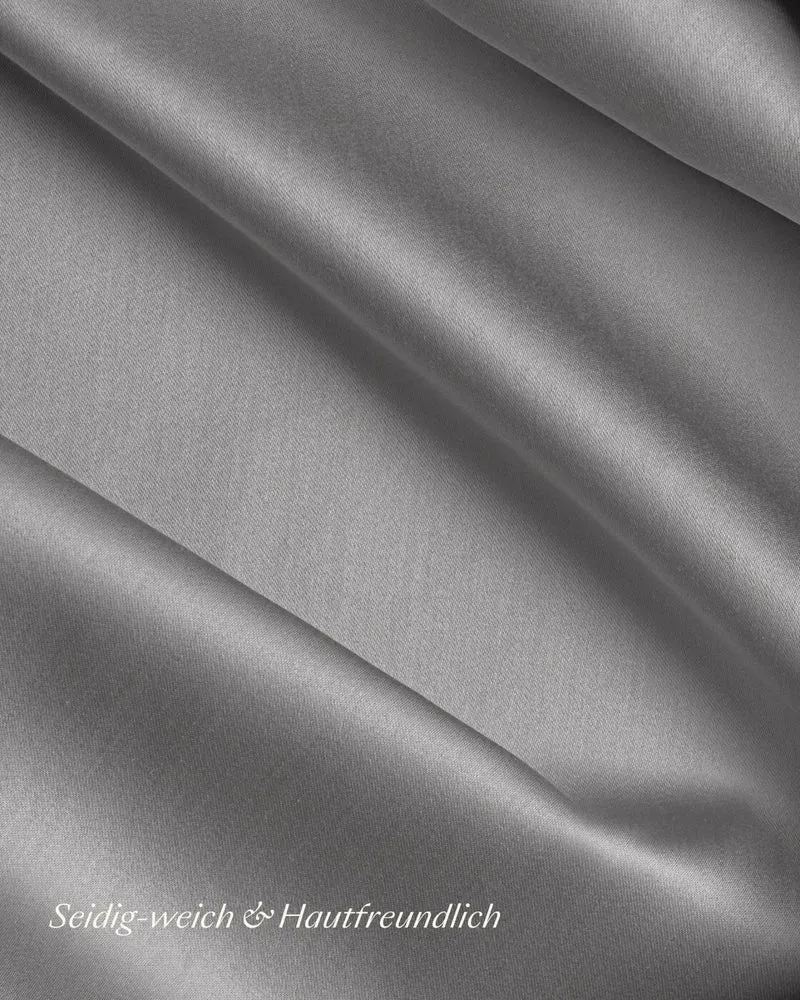 TENCEL™ Lyocell Spannbettlaken Dunkelgrau