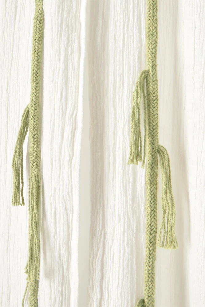 Lorena Canals Baldachin Crepe Swan Ivory