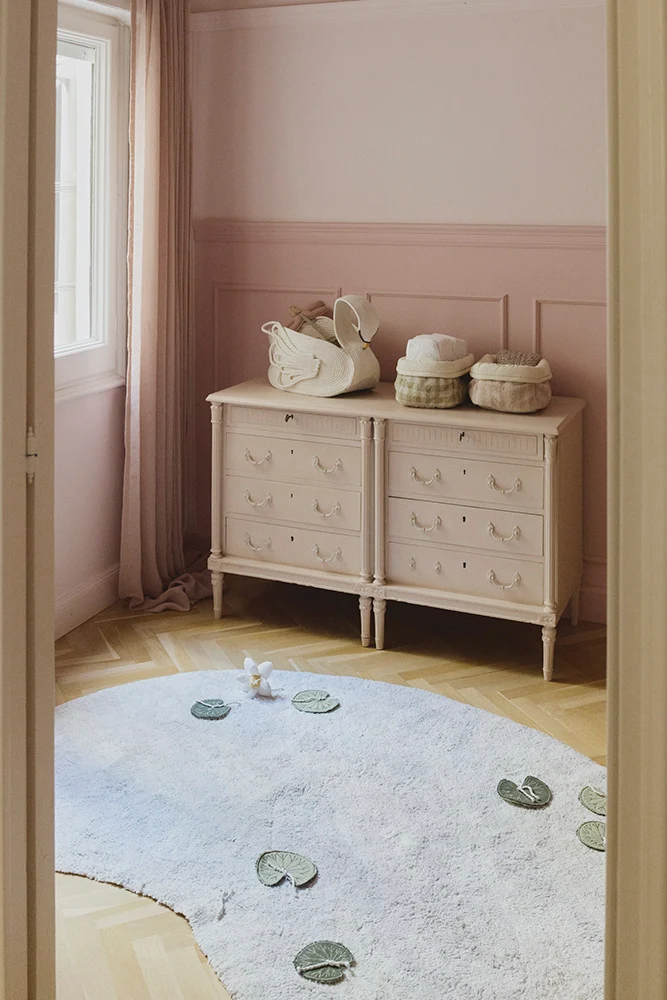 Lorena Canals gesteppter Korb Matcha